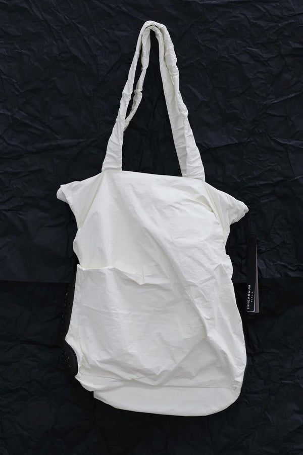 INNERRAUM Upright Shopping Bag S04WBBKPU00 Black & White PI50